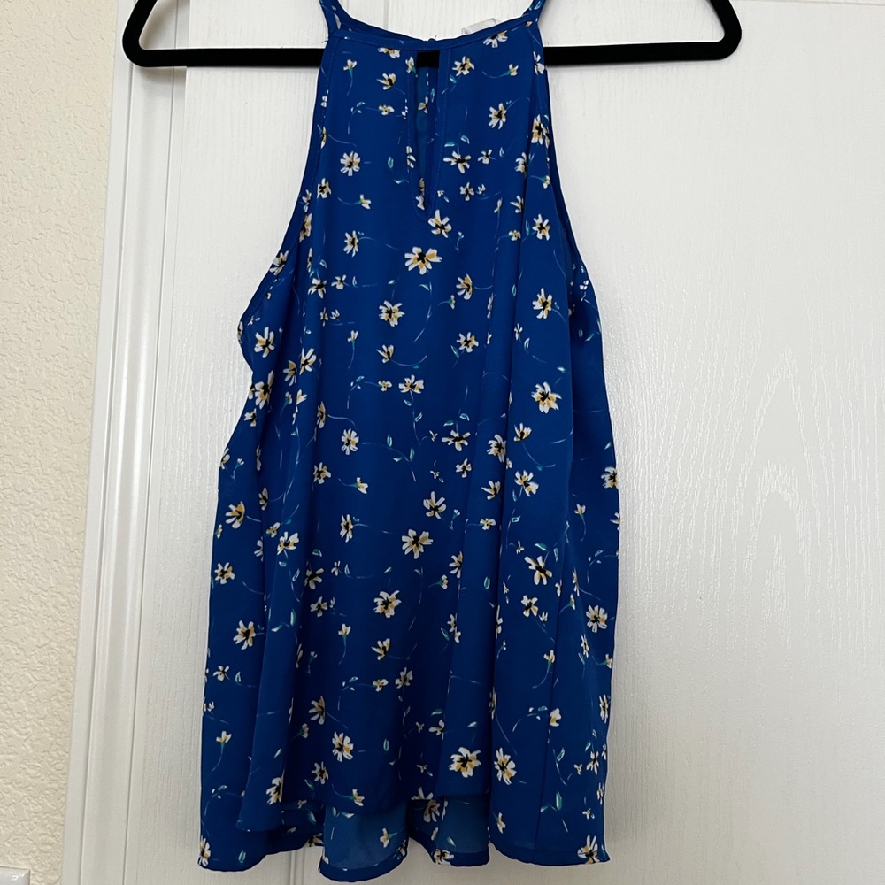 Sienna Sky Blue Floral Top